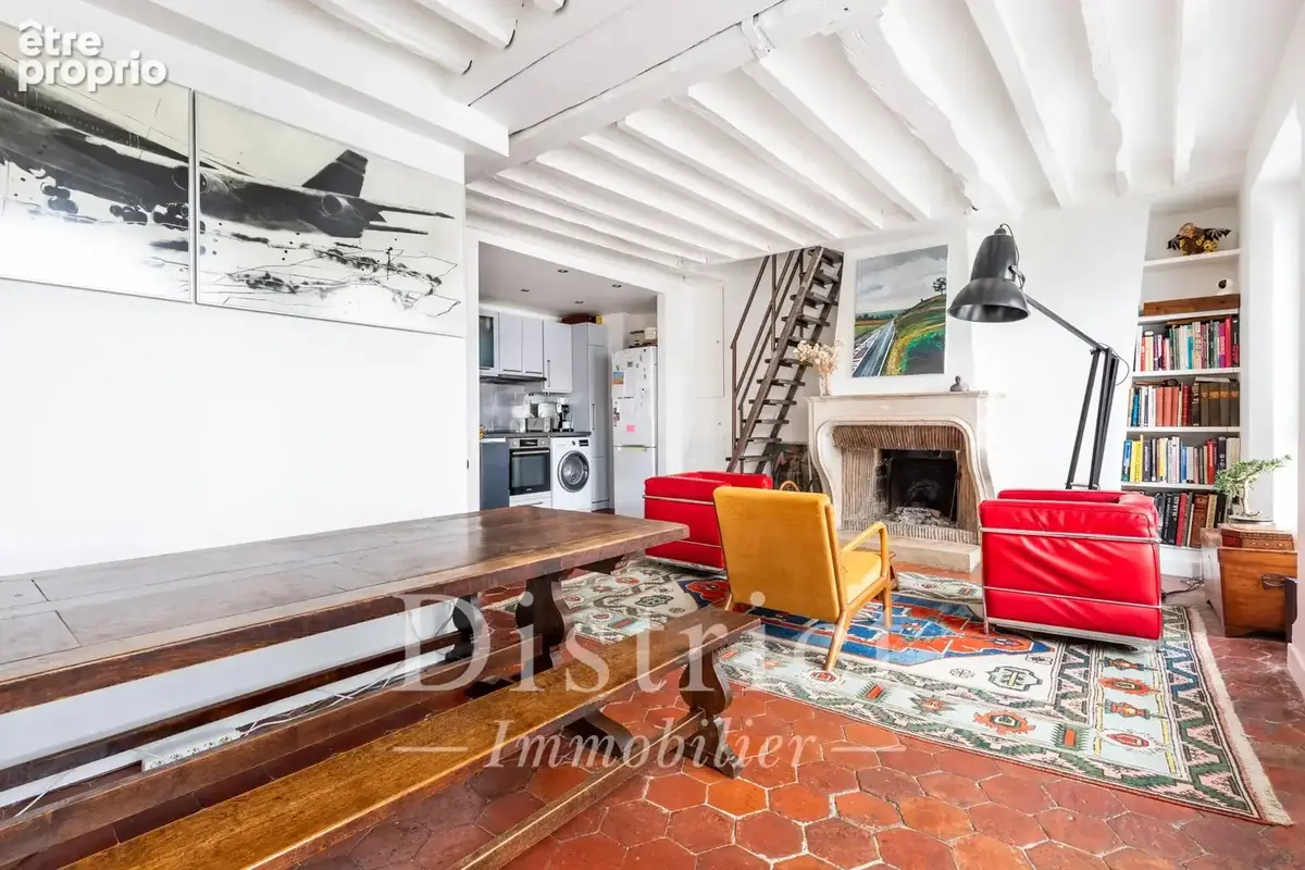 Ile St Louis - Triplex de 90m²  "Comme une maison". 3 chambres - photo 5