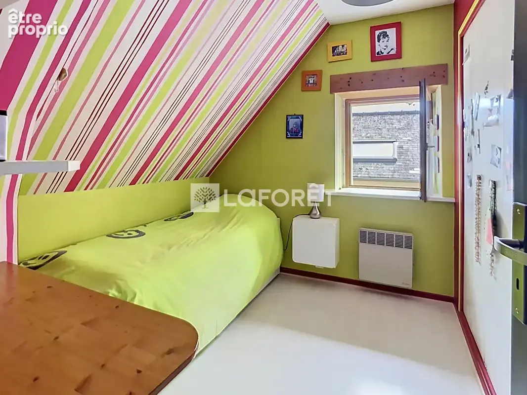 Maison Saint Malon Sur Mel 4 chambres 142 m2  - séjour cathédral - photo 7