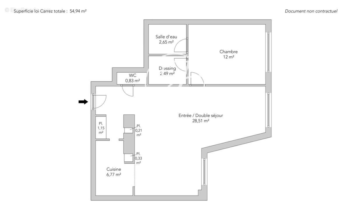 Appartement à PARIS-15E