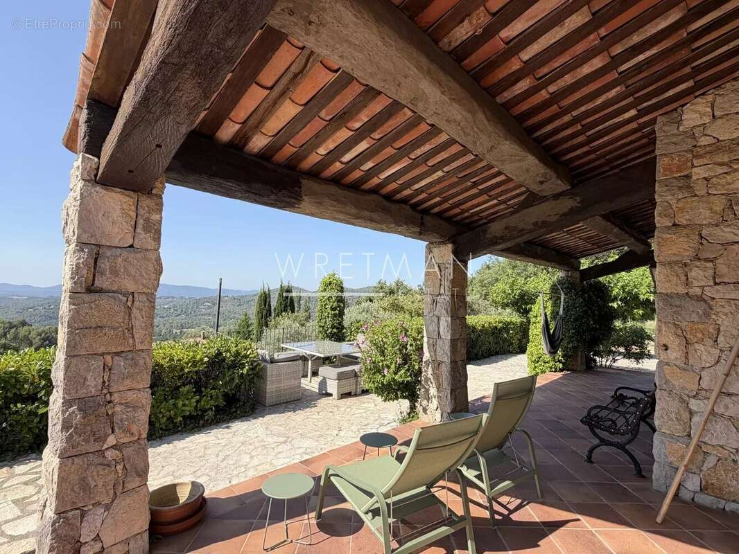Villa en pierre avec 6 chambres et vue panoramique - SEILLANS - photo 31