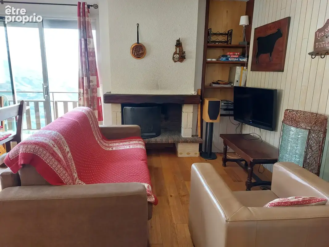 Pla d'Adet Appartement T2 cabine 8 couchages de 43,72m2 avec cellier et casier à skis - photo 2