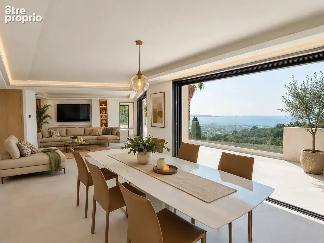 Vue mer panoramique - villa d'architecte de 245 m2 - photo 2