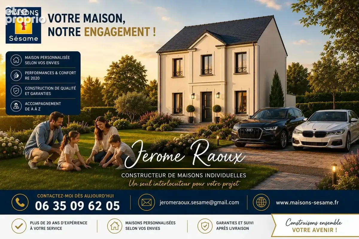 Photo Terrain à La Ferte-Alais au prix de 150 000€