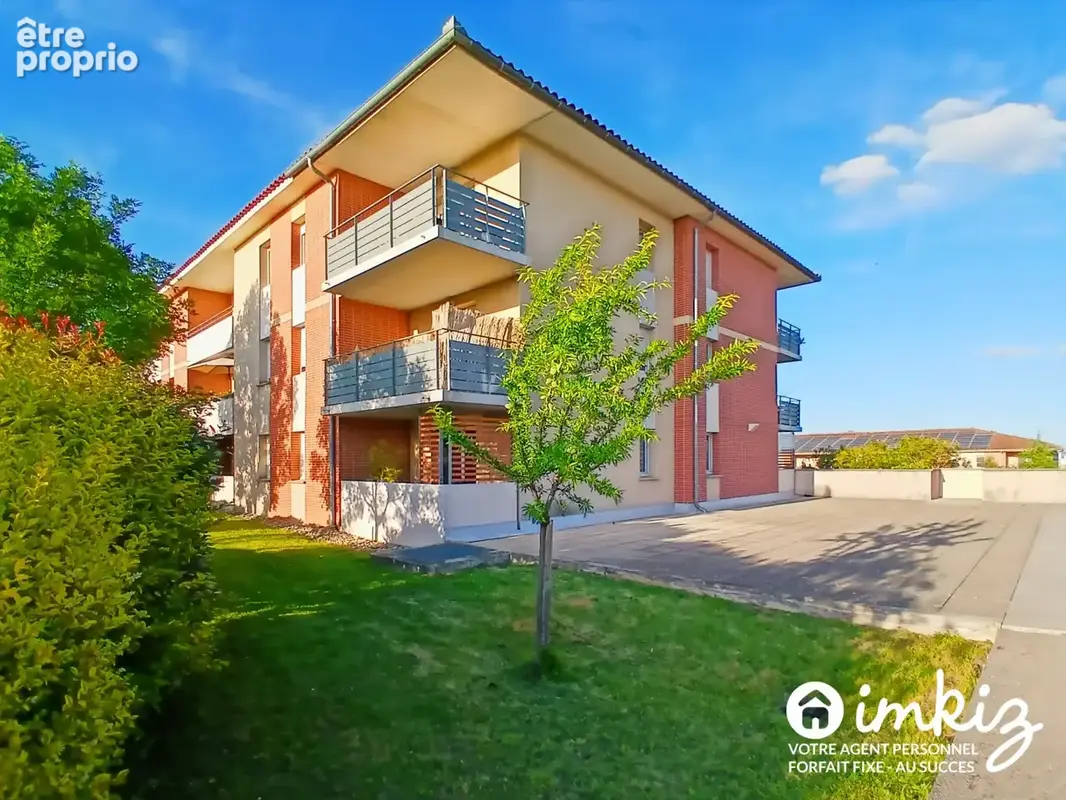 Colomiers- T3- climatisé - terrasse - parking ssol - photo 2