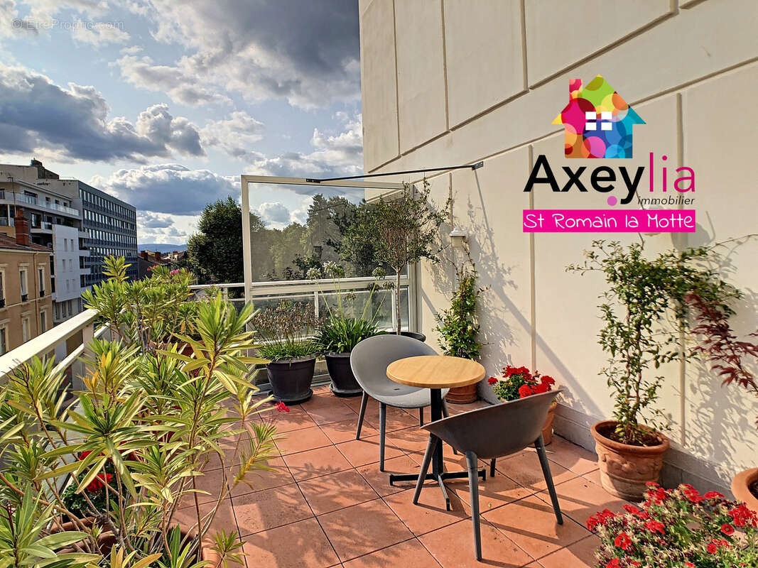 Roanne- hyper centre- appartement t7 avec terrasse - photo 4