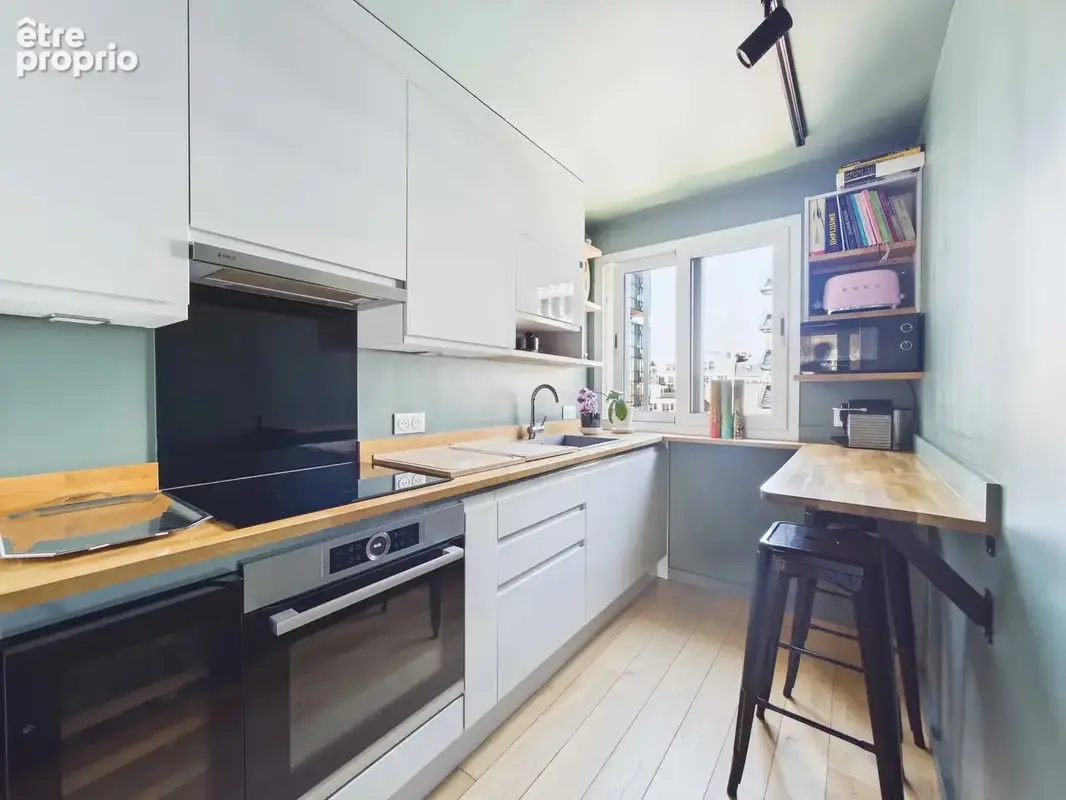 Paris xv - segur / sevres lecourbe - 3/4 pieces au dernier etage avec terrasse - photo 9