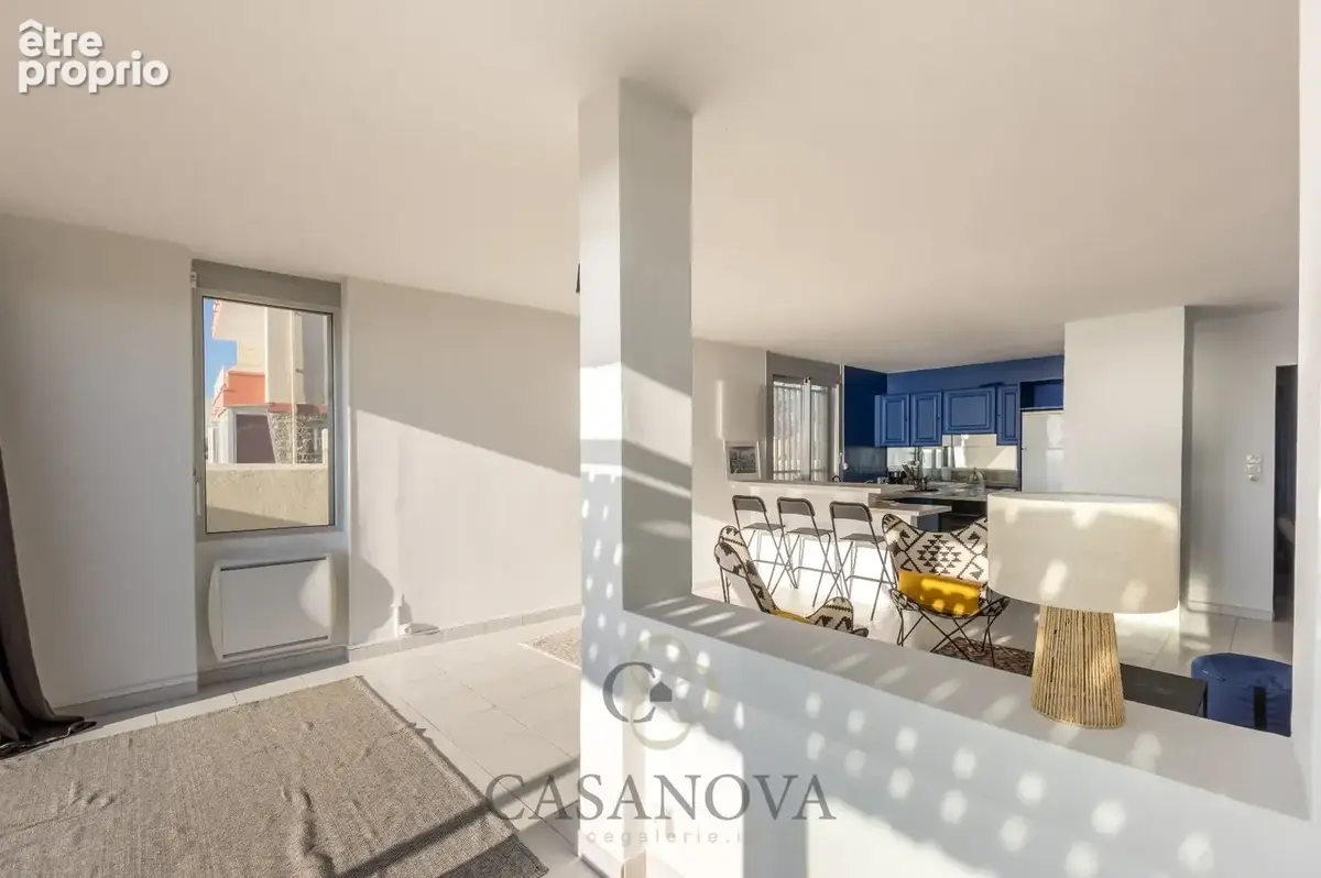 Appartement 60 m² vue mer Palavas-les-Flots  Rez-de-sable, terrasse 52 m², première ligne - photo 9