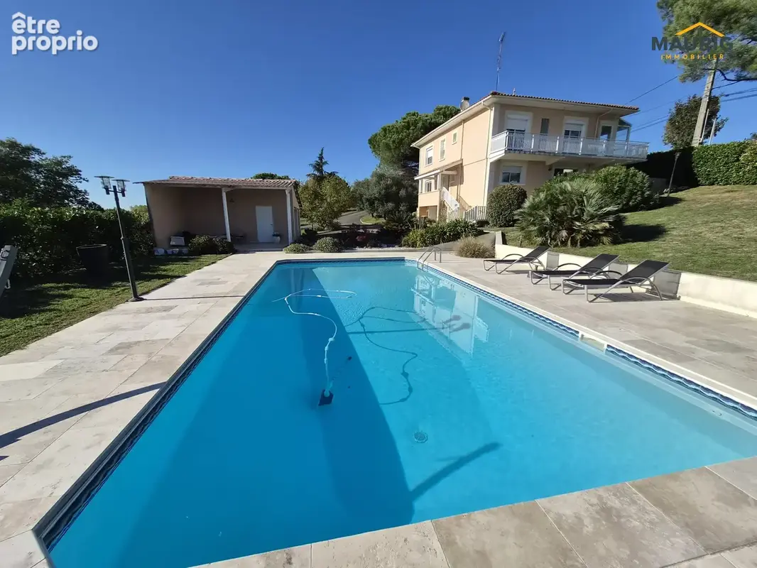 Maison 4 chambres avec piscine, double garage et terrain de 1 848 m2   environnement calme - marmande - photo 1