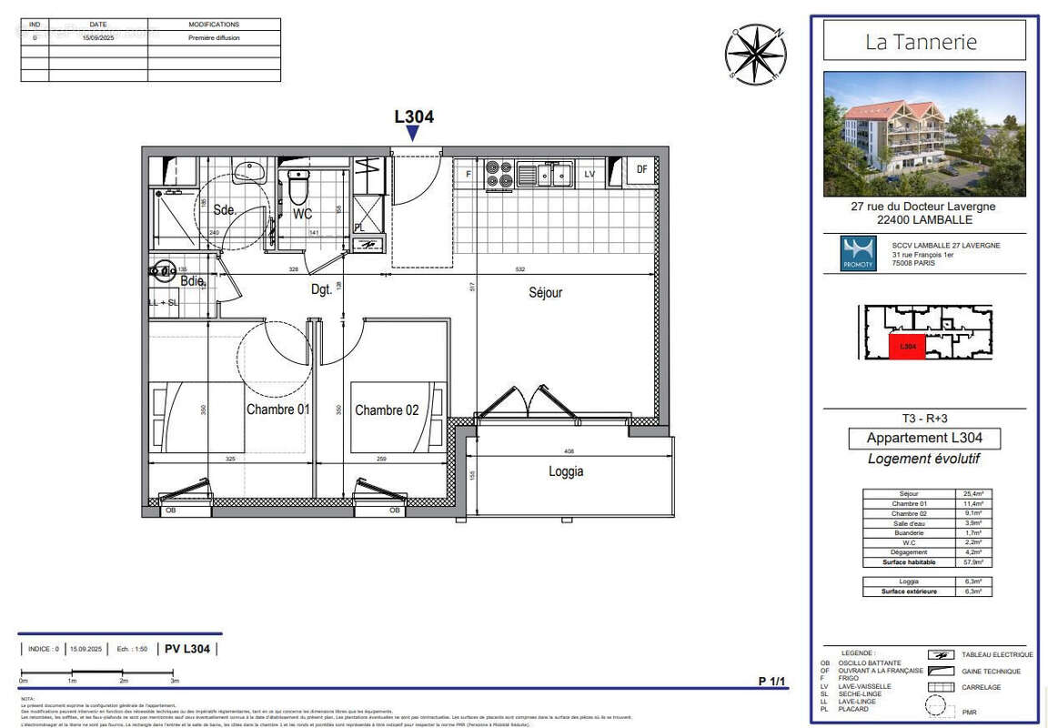 Appartement à LAMBALLE