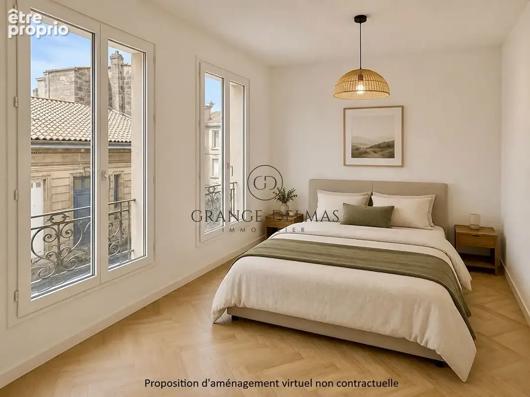 Maison rénovée - 2 chambres - Cour et bureau BORDEAUX  CROIX BLANCHE - photo 3