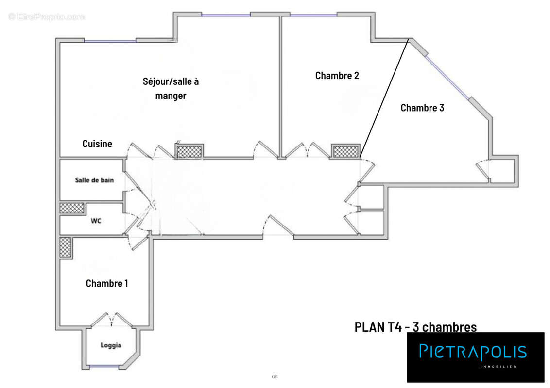 Appartement à LYON-3E