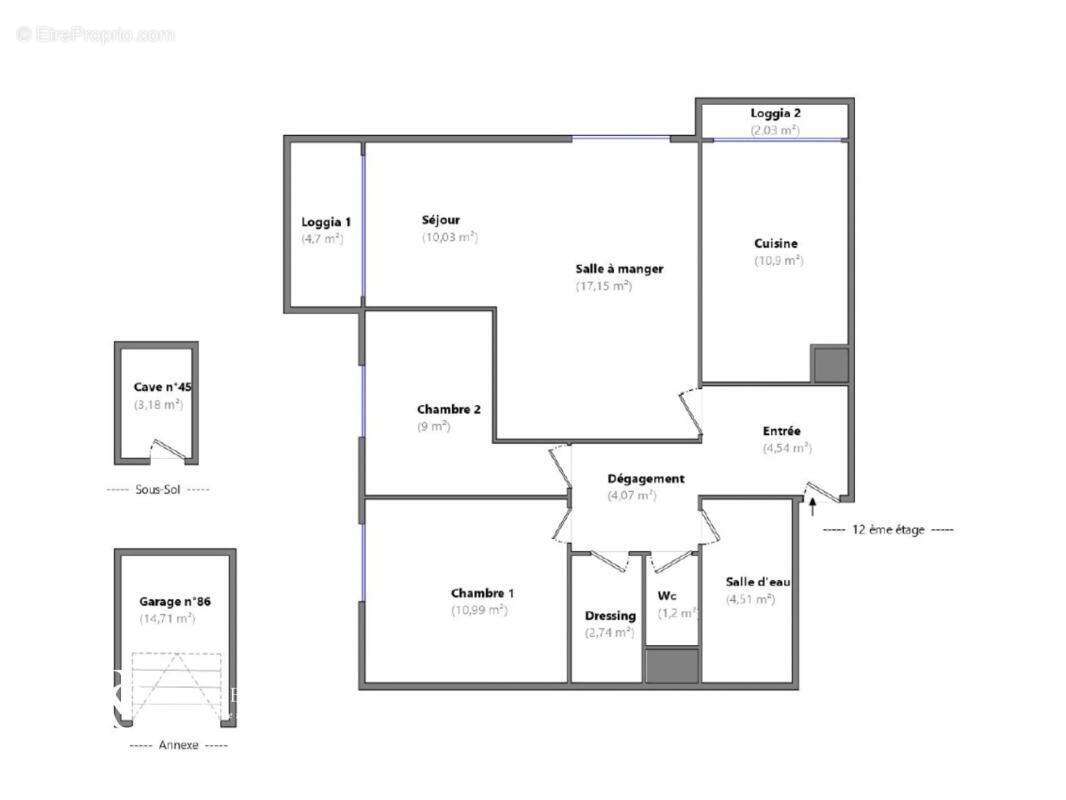 Appartement à LYON-5E