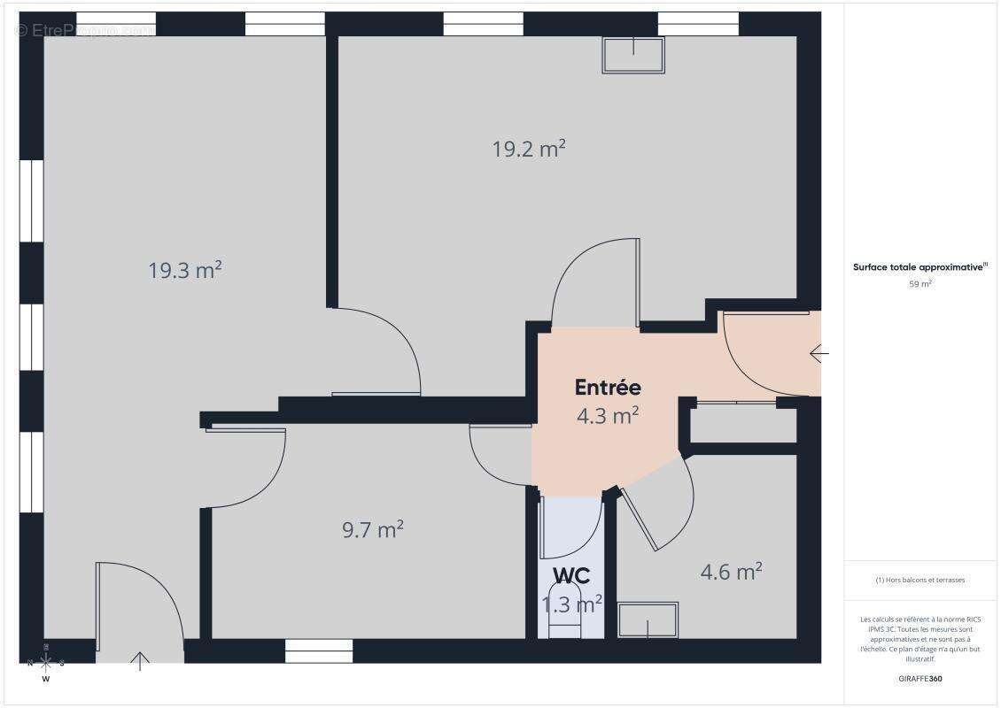 Appartement à BERNAY