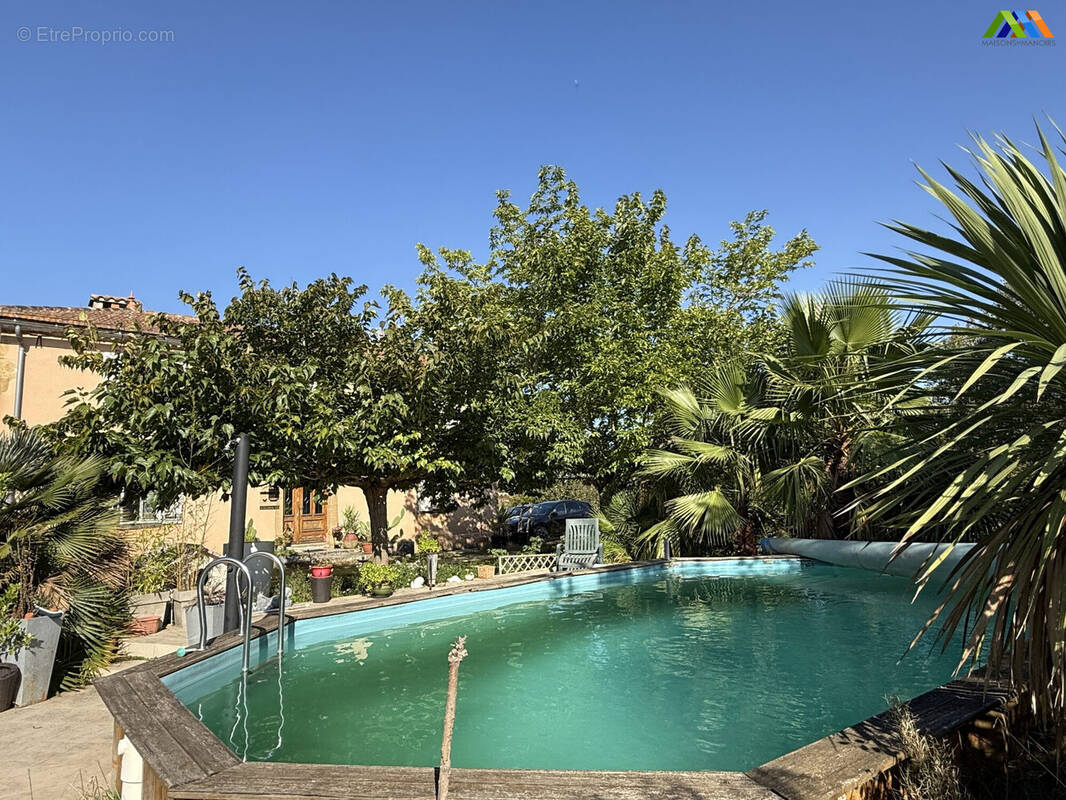 maison-ancienne-6-pieces-masseube-32140-piscine - Maison à MASSEUBE
