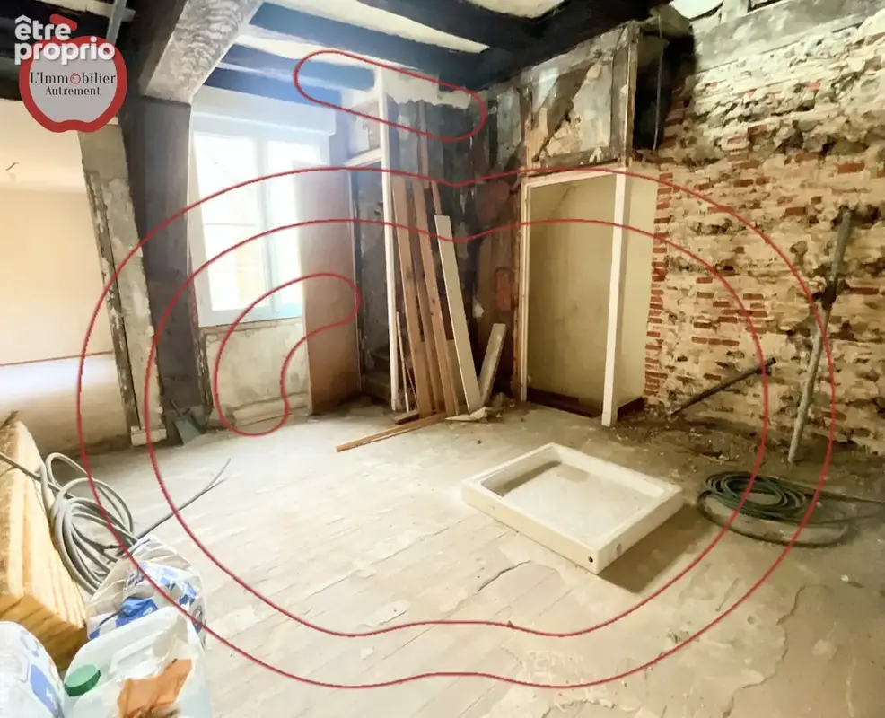 Immeuble -  2 lots independants - local commercial et appartement  - centre ville  verneuil  sur avre - photo 12