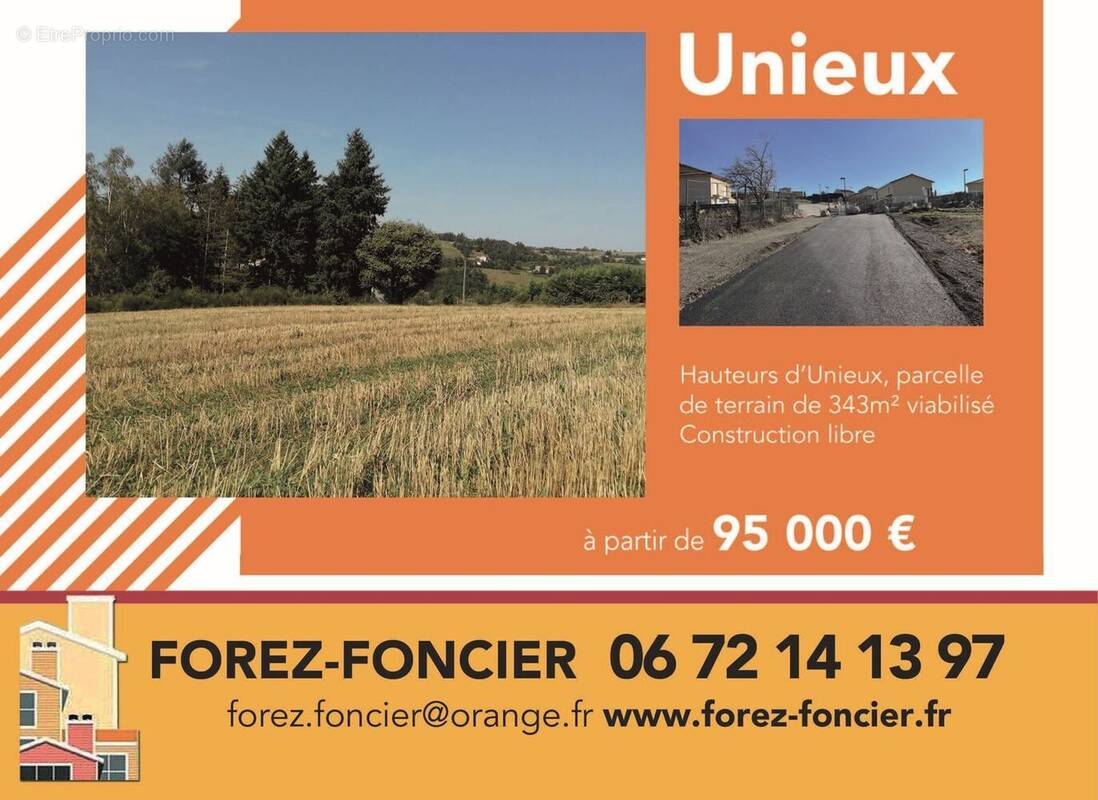 Terrain à UNIEUX