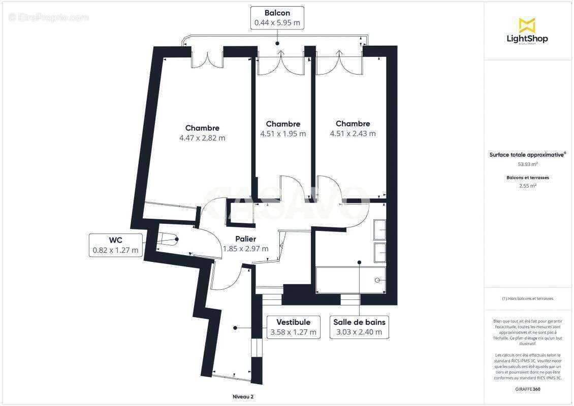 Appartement à PARIS-15E