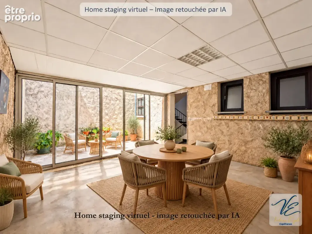 Maison rénovée à Siran – 3 chambres, terrasse, cour et grand garage de 60 m² - photo 6