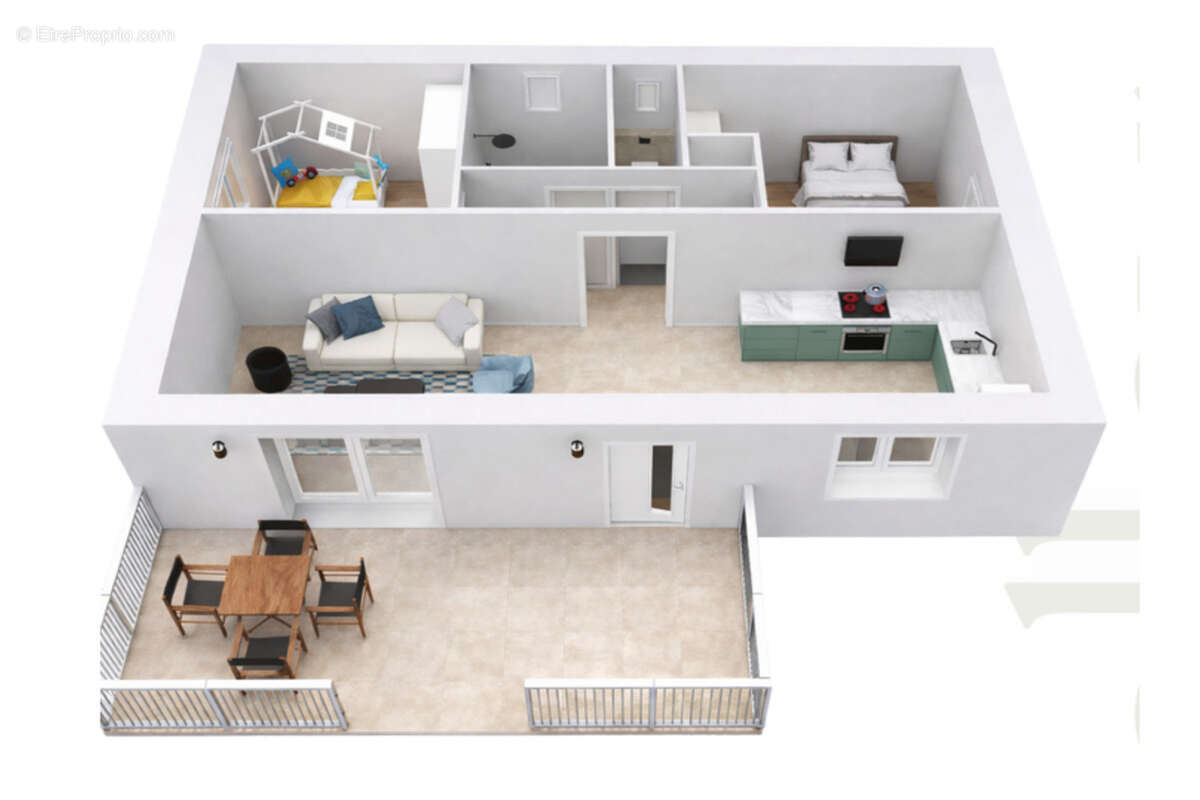 Appartement à GREASQUE