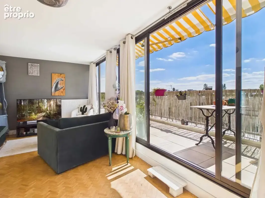 Chatenay malabry - allee de la chataigneraie - coup de coeur pour ce 3 pieces dernier etage avec terrasse - photo 6