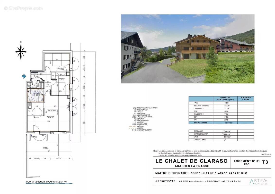 Appartement à ARACHES-LA-FRASSE