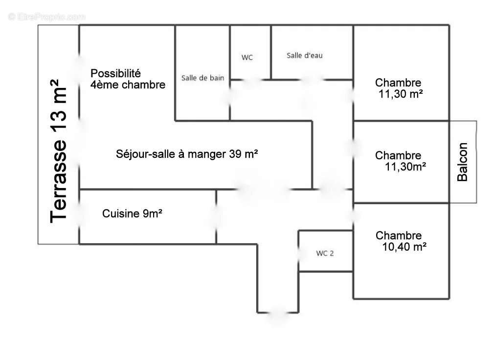 Appartement à BORDEAUX