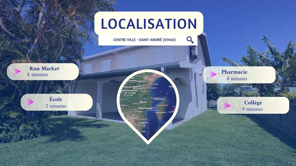 Maison à SAINT-ANDRE