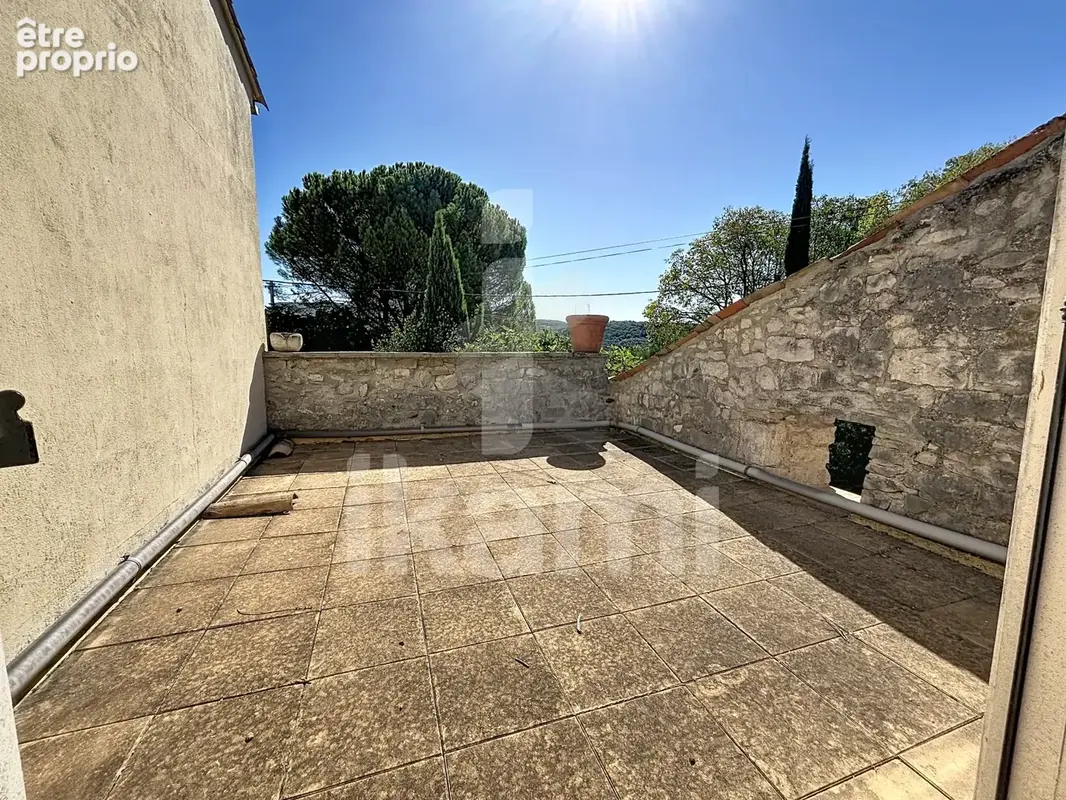 Maison 155 m2 en pierre avec jardin - vue exceptionnelle sur les cevennes - photo 7