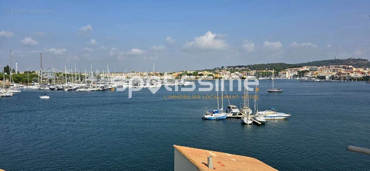 CAP D'AGDE  ÎLE DES PÊCHEURS  Studio cabine dernier étage avec vue panoramique - photo 2
