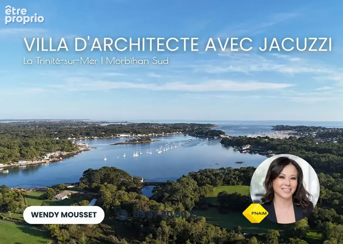 LA TRINITÉ-SUR-MER - Villa d'architecte avec jacuzzi à 400 m de la rivière de Crac'h et 3 min du port - photo 3