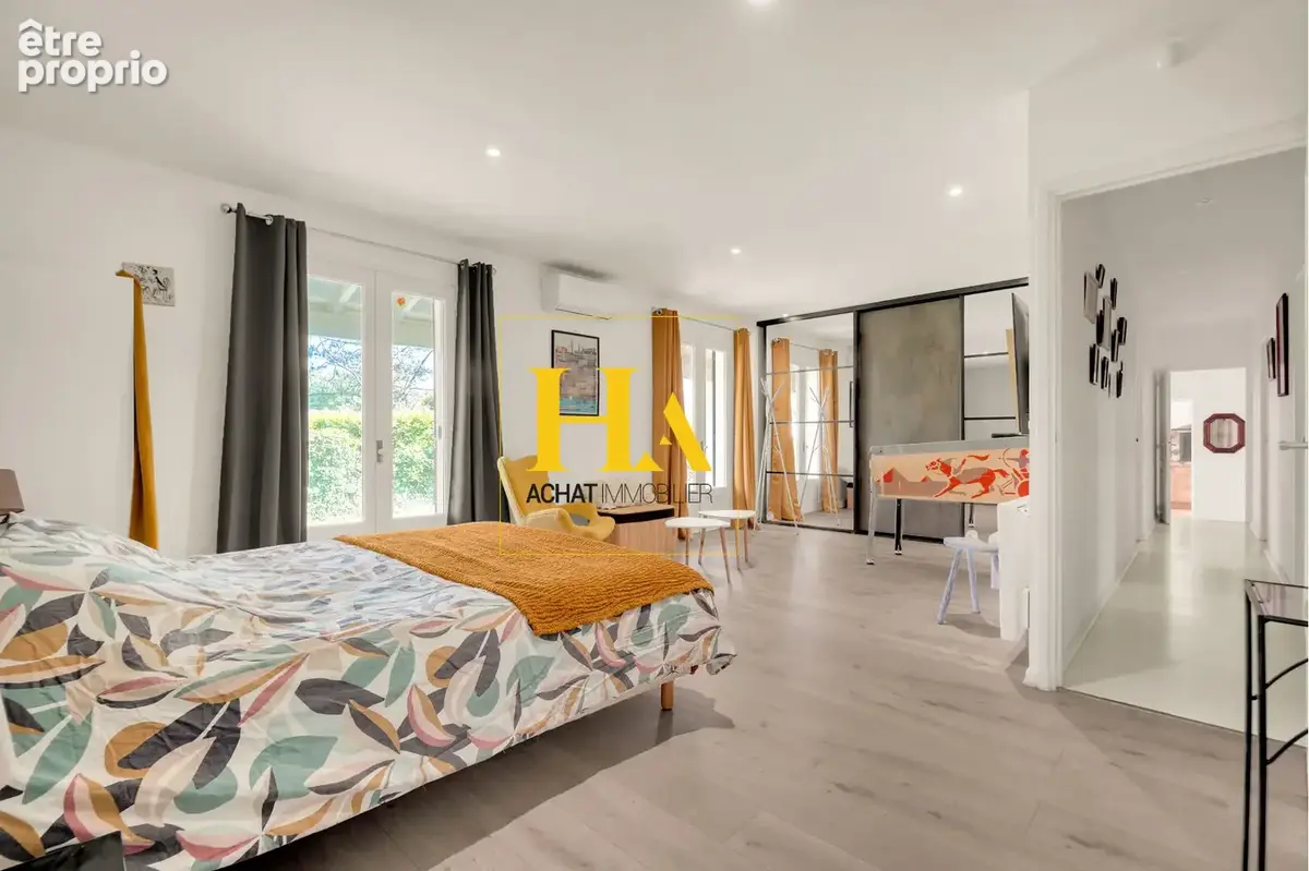 Maison plain-pied Labastide Saint-Sernin - piscine - 131m² - photo 10