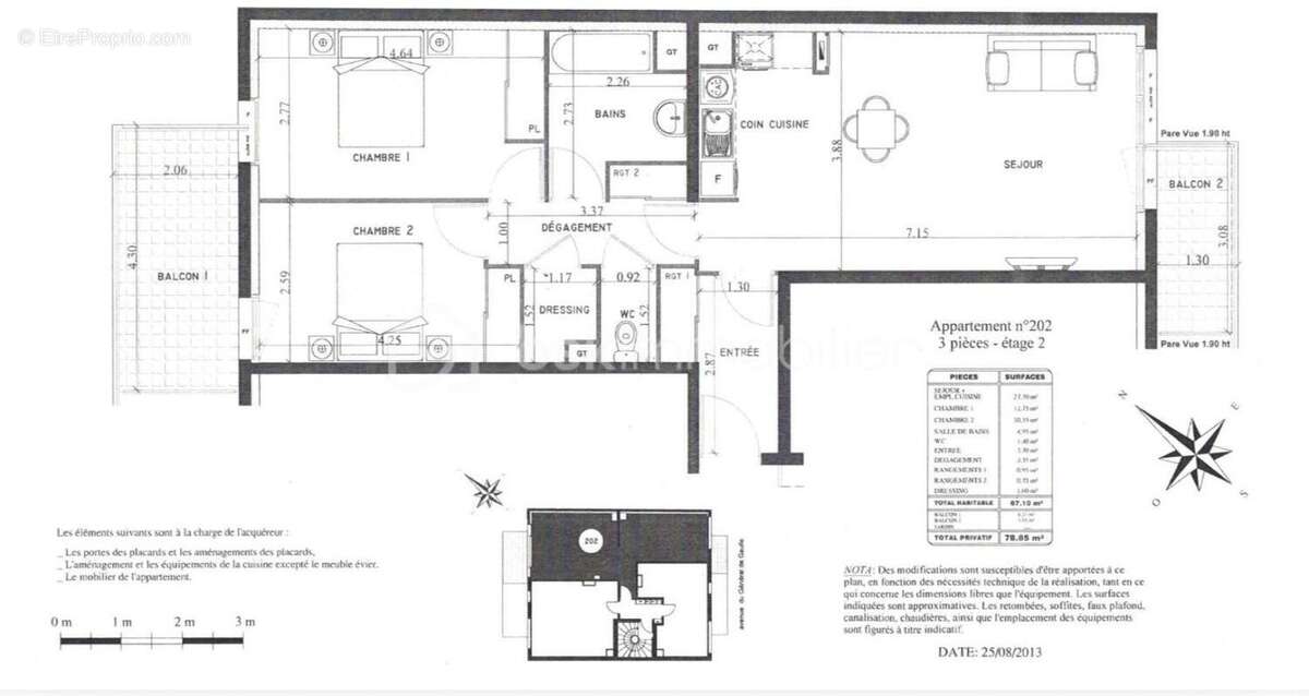 Appartement à PONTAULT-COMBAULT