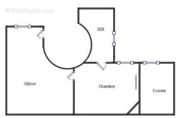 Appartement à PARIS-14E