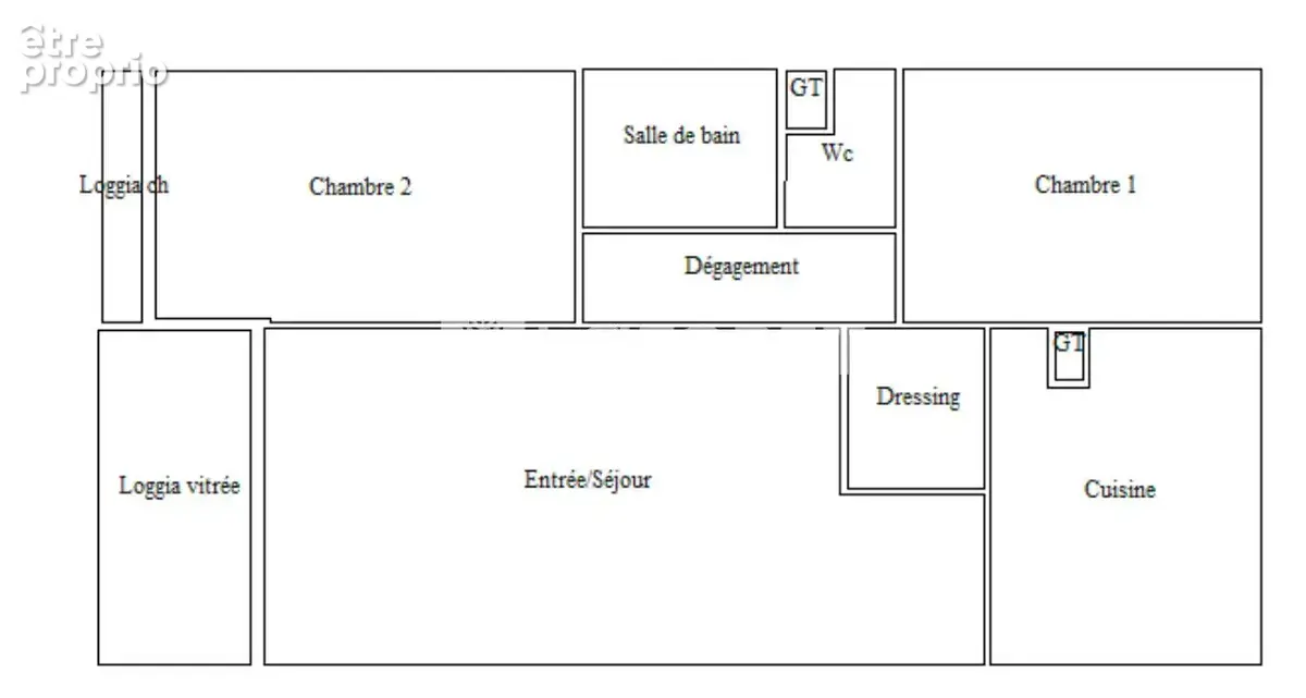 Centre-Ville -T3 traversant 68 m² avec loggia, garage double 30 m² et cave privative - photo 7