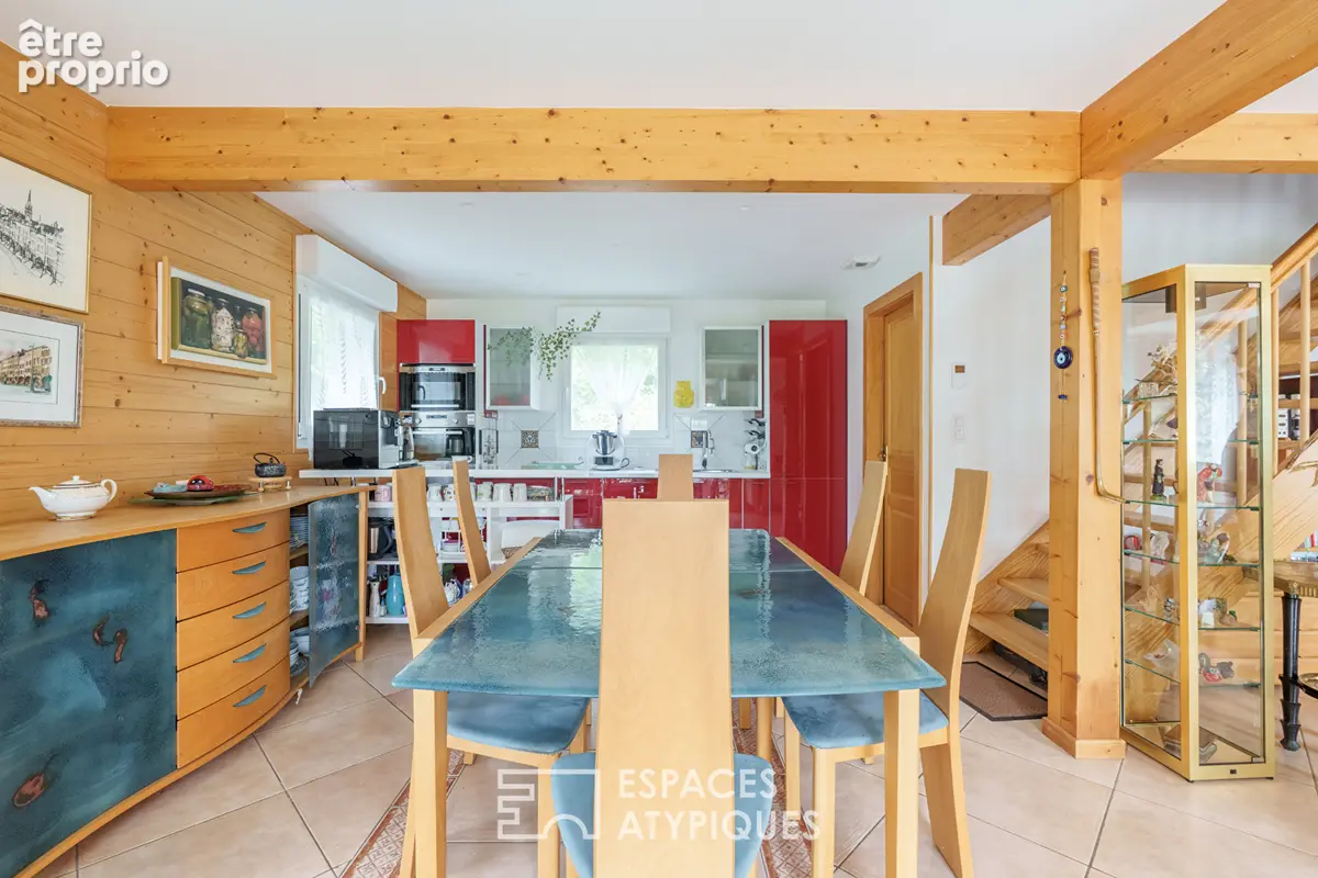 Chalet ossature bois et sa dépendance en lisière de forêt - photo 10