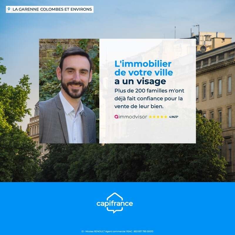 Appartement à LA GARENNE-COLOMBES