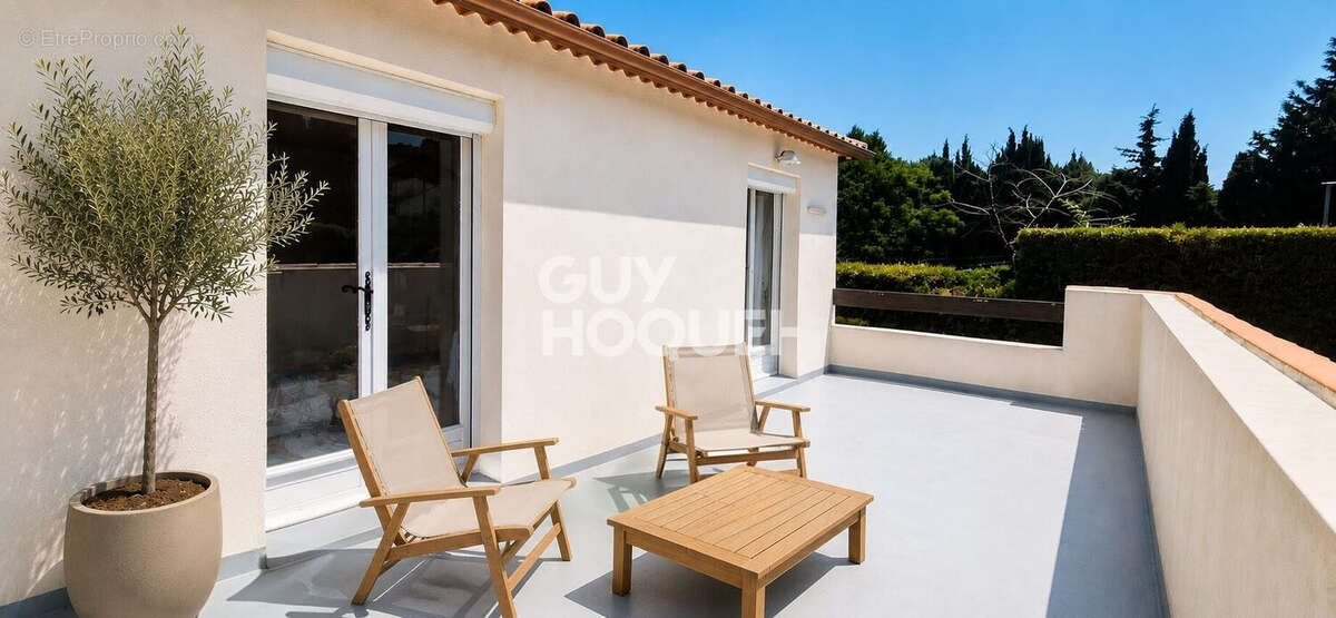 Maison Bouc Bel Air 138 m2, 3 chambres, sur terrain de 517 m2 avec piscine - photo 9