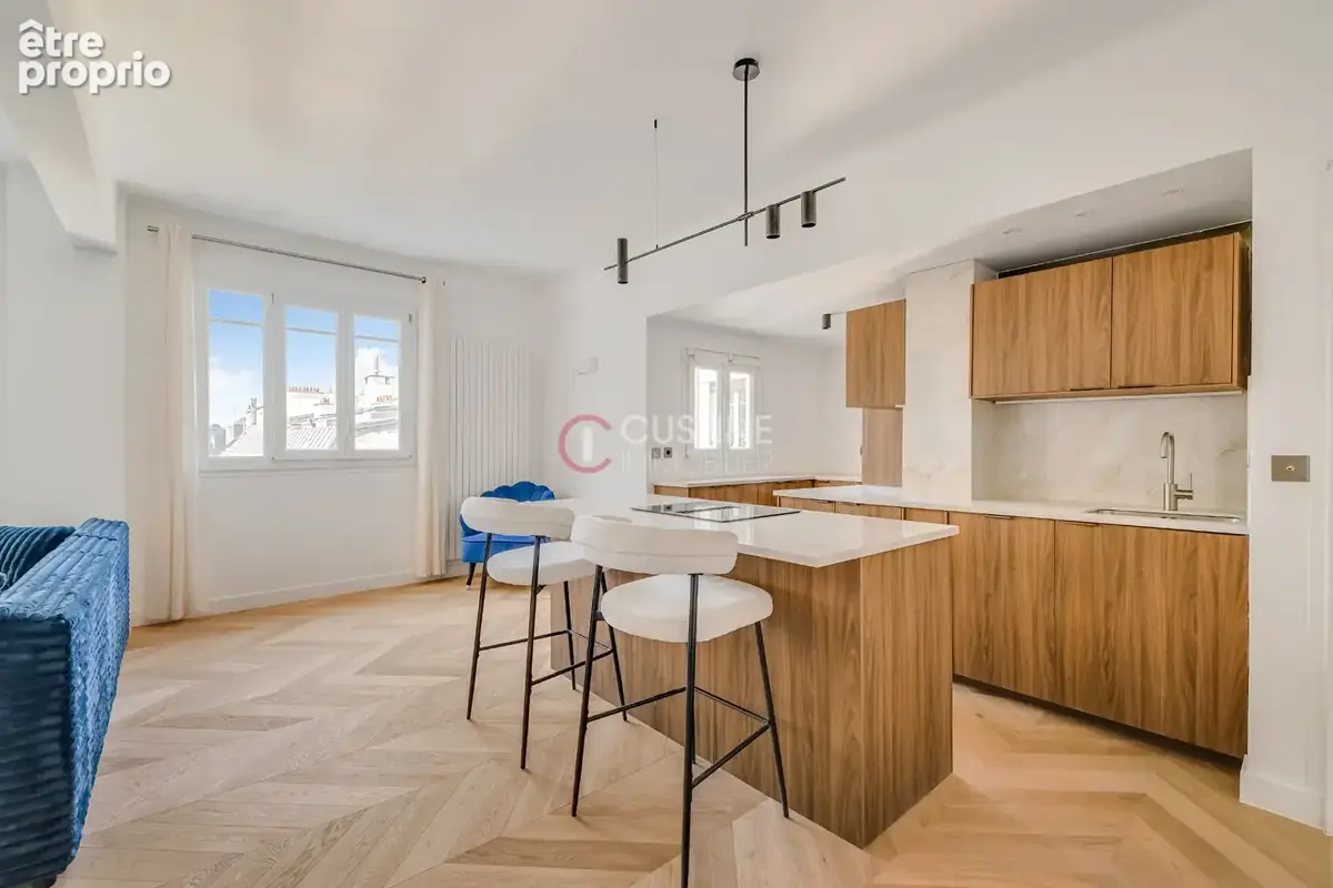 Lamarck caulaincourt/ etage eleve / immeuble art deco - photo 6