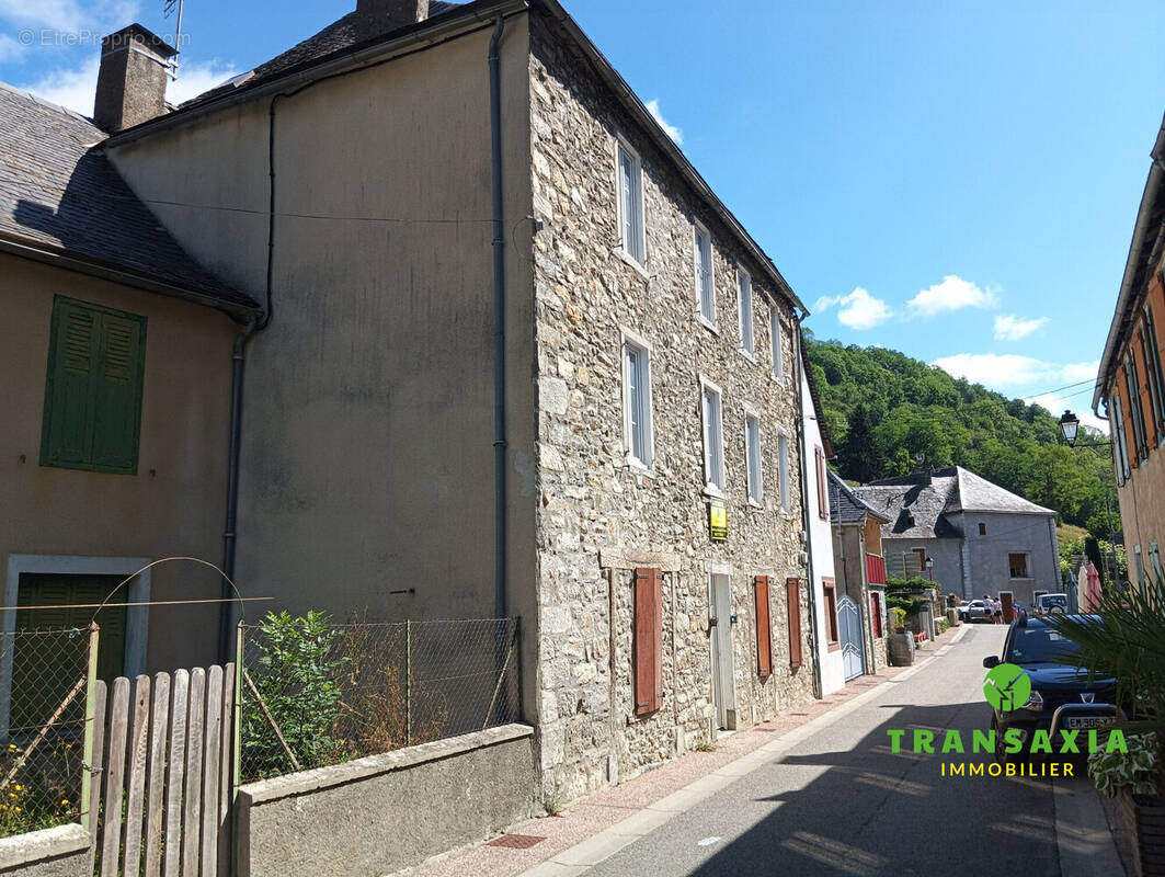Côté rue - Maison à SAINT-LARY