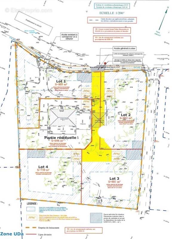 Terrain à PLAN-D'AUPS-SAINTE-BAUME