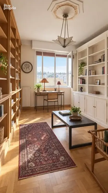 Nice  rue smolett  5 pièces 125 m²  5e étage  séjour en rotonde  balcons - photo 9
