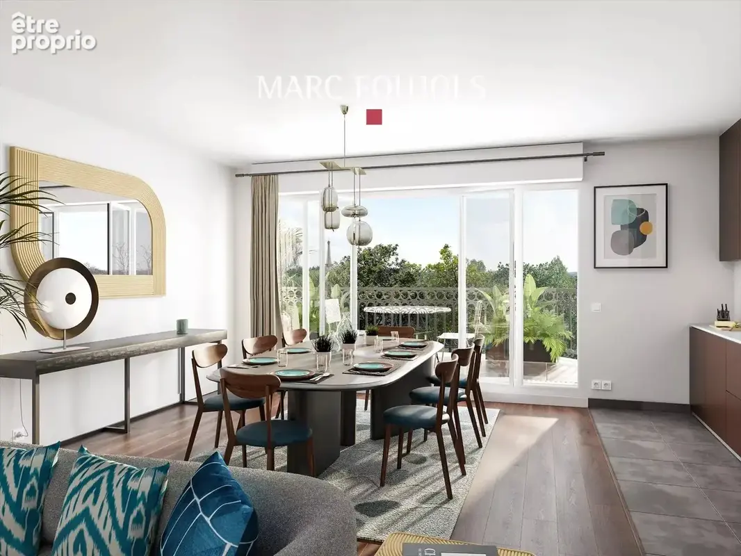 Puteaux – Duplex 4 pièces neuf avec terrasse et balcon face à la Seine 3T27 - photo 3