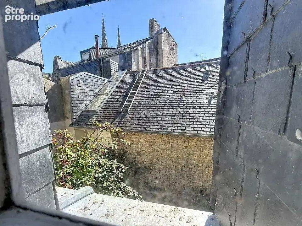 A vendre maison et local commercial avec exterieur centre ville quimper historique - photo 2