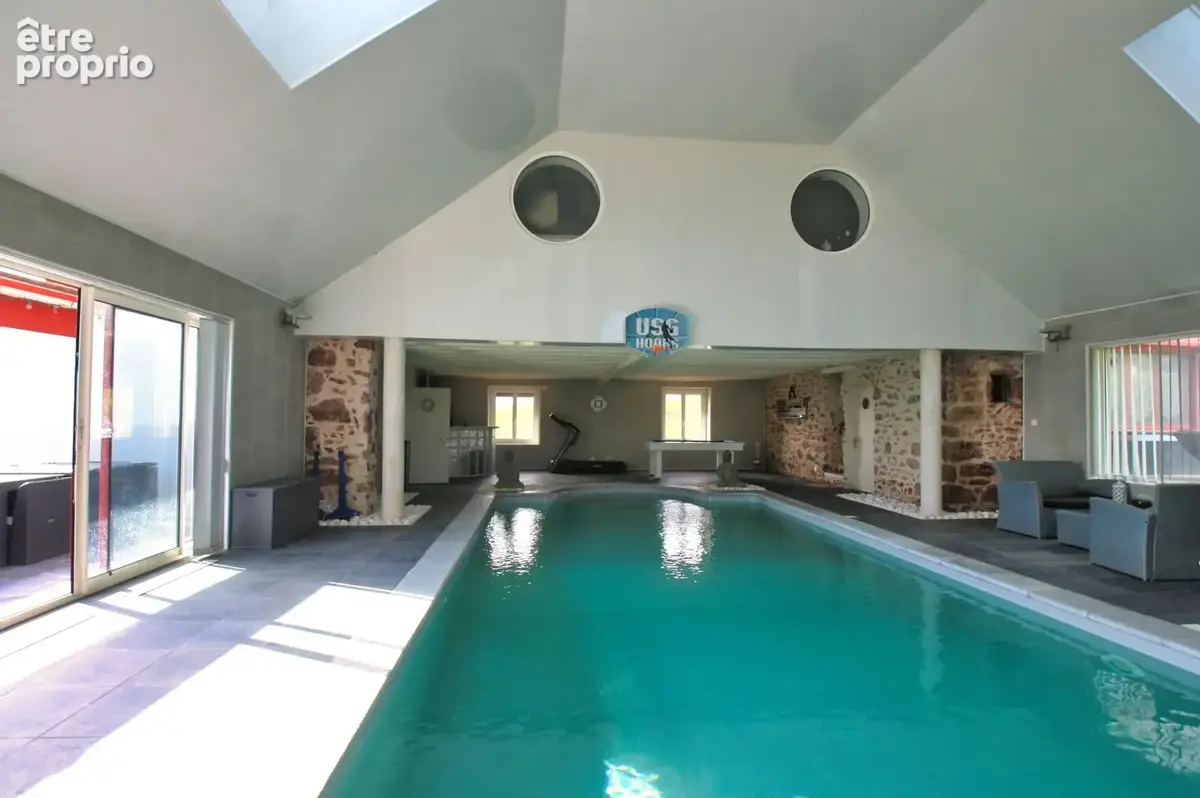 COUP DE COEUR : longère rénovée, avec piscine intérieure - photo 5