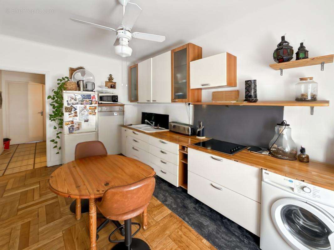 NICE Magnan 2/3P 54m² Traversant Sud Nord Cave - photo 2