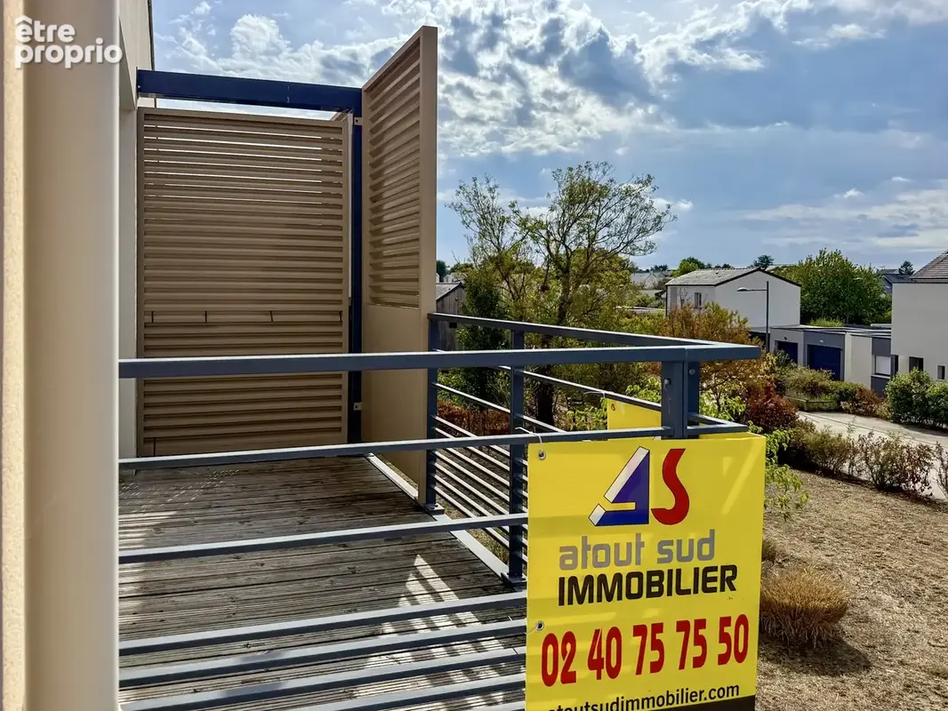 APPARTEMENT T3 COUËRON - 64 m2   Balcon, 2 parkings & local vélo privatif - photo 11
