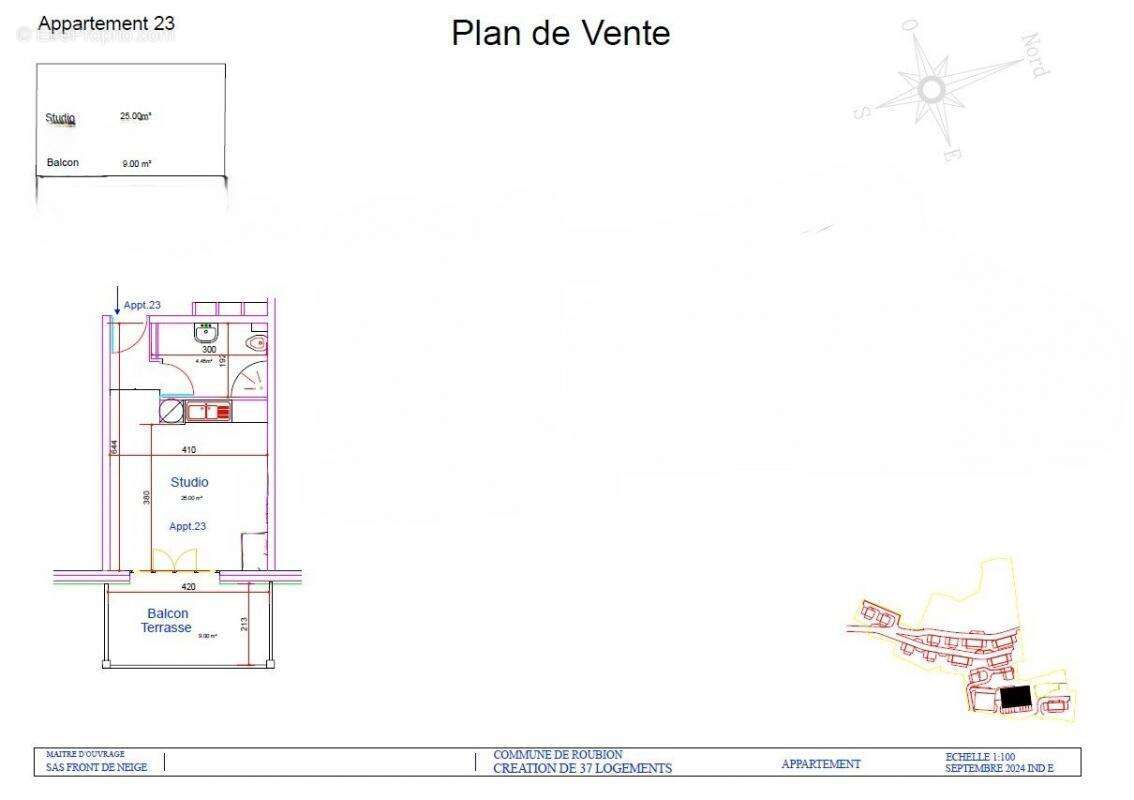 Appartement à ROUBION