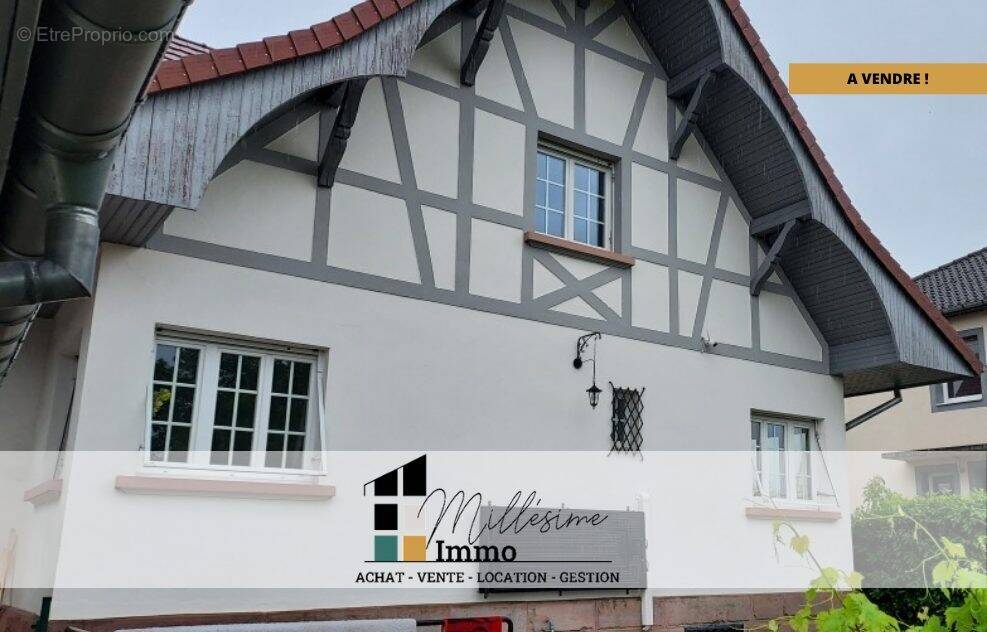 Maison à SARRE-UNION