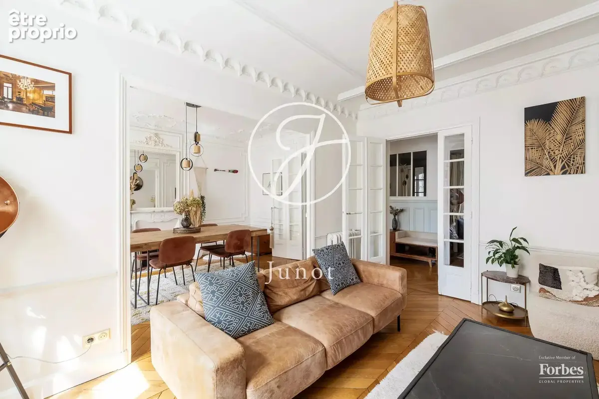 Paris 18e - LAMARCK / DAMREMONT - Appartement - 3/4 pièces - 82,37m² Carrez - 2/3 chambres - photo 9