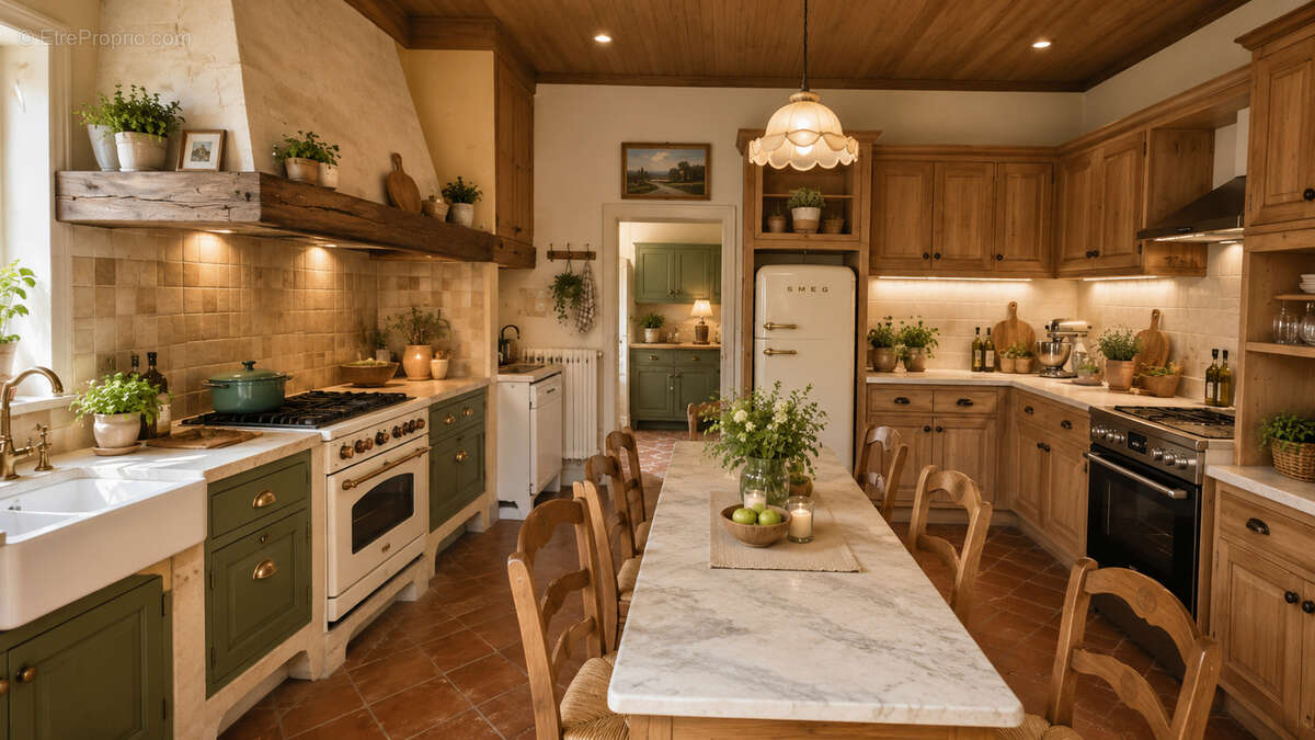 LE CASTELET ? Authentique Bastide du XVIIIe Siècle au Coeur des Vignes et des Oliviers terrain 6000 m² - photo 10